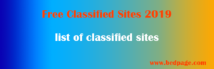 Read more about the article What are the top classified sites and top directory sites in India?
